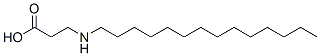 N-tetradecyl-beta-alanine  Struktur