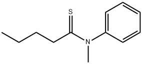 Pentanethioamide,  N-methyl-N-phenyl- Struktur