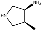 3-Pyrrolidinamine,4-methyl-,(3S-cis)-(9CI) Struktur