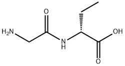 Butanoic acid, 2-[(aminoacetyl)amino]-, (2R)- (9CI) Struktur