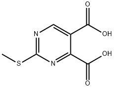 2-(Methylthio)-4,5-pyrimidinedicarboxylic Acid