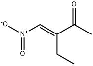 2-Pentanone, 3-(nitromethylene)-, (3E)- (9CI) Struktur