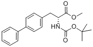 METHYL-N-TERT-BUTYLOXYCARBONYL-AMINO-4,4'-BIPHENYL-R-ALANINE Struktur