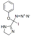 iodoazidophenoxymethylimidazoline Struktur