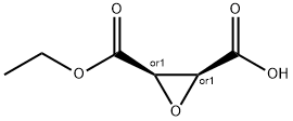 2,3-Oxiranedicarboxylicacid,monoethylester,cis-(9CI) Struktur