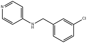 (3-CHLORO-BENZYL)-PYRIDIN-4-YL-AMINE DIHYDROCHLORIDE Struktur