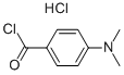 4-DIMETHYLAMINOBENZOYL CHLORIDE HCL
 Struktur