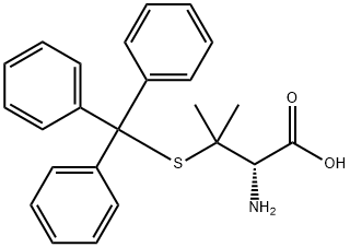 H-D-PEN(TRT)-OH Struktur