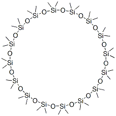 DOTRIACONTAMETHYLCYCLOHEXADECASILOXANE Struktur