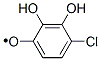 Phenoxy,  4-chloro-2,3-dihydroxy- Struktur