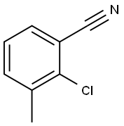 2-CHLORO-3-METHYLBENZONITRILE Struktur