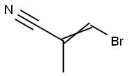 3-BROMO-2-METHYLACRYLONITRILE Struktur