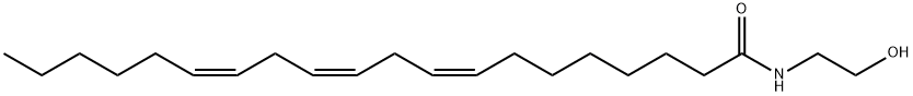 DIHOMO-GAMMA-LINOLENYLETHANOLAMIDE Struktur