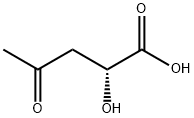 Pentanoic acid, 2-hydroxy-4-oxo-, (R)- (9CI) Struktur