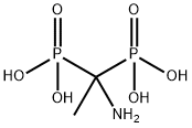 (1-aminoethylidene)bisphosphonic acid  Struktur