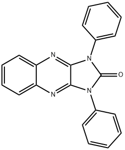 1,3-Diphenyl-1,3-dihydroimidazo[4,5-b]quinoxalin-2-one Struktur