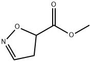 5-Isoxazolecarboxylic acid, 4,5-dihydro-, methyl ester (9CI) Struktur