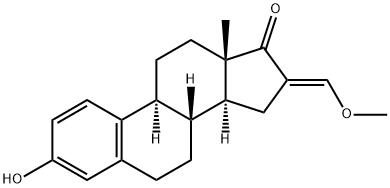 16-methoxymethylene estrone Struktur