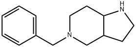 5-benzyloctahydro-1H-pyrrolo[3,2-c]pyridine Struktur