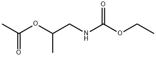 Carbamic  acid,  [2-(acetyloxy)propyl]-,  ethyl  ester  (9CI) Struktur