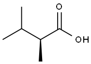 (S)-2,3-Dimethylbutanoicacid Struktur