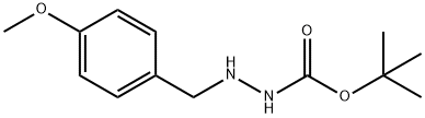 Tert-butyl N-[(4-
Methoxyphenyl)MethylaMino]carbaMate Struktur