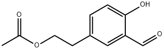 3-ForMyl Tyrosol α-Acetate Struktur