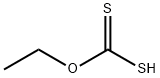 O-ethyl hydrogen dithiocarbonate  Struktur