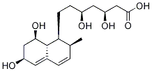 Des(2-Methylbutyryl) Pravastatin Struktur