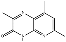 Pyrido[2,3-b]pyrazin-3(4H)-one, 2,6,8-trimethyl- (9CI) Struktur