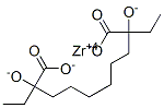 zirconium bis(2-ethylhexanoate) oxide Struktur