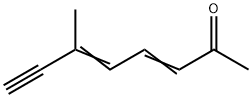 3,5-Octadien-7-yn-2-one, 6-methyl- (9CI) Struktur