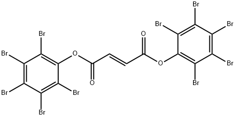 bis(pentabromophenyl) fumarate Struktur