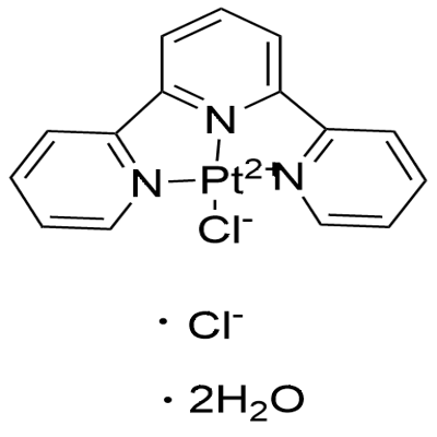 DICHLORO(2 2':6' 2''-TERPYRIDINE)- Struktur