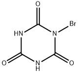 1-bromo-1,3,5-triazine-2,4,6(1H,3H,5H)-trione  Struktur