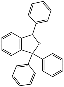 1,1,3-Triphenyl-1,3-dihydroisobenzofuran Struktur