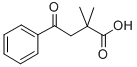 2,2-DIMETHYL-4-OXO-4-PHENYLBUTYRIC ACID Struktur