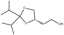 (S)-4-(2-Hydroxyethyl)-2,2-diisopropyl-1,3-dioxolane Struktur