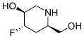 2-Piperidinemethanol,4-fluoro-5-hydroxy-,[2R-(2alpha,4beta,5alpha)]-(9CI) Struktur