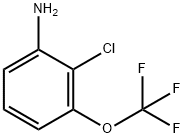 Benzenamine, 2-chloro-3-(trifluoromethoxy)- Struktur