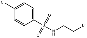 N1-(2-BROMOETHYL)-4-CHLOROBENZENE-1-SULFONAMIDE, TECH Struktur