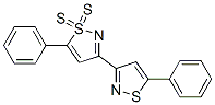 5,5'-diphenyl-3,3'-diisothiazole disulfide Struktur