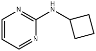 2-Pyrimidinamine, N-cyclobutyl- (9CI) Struktur