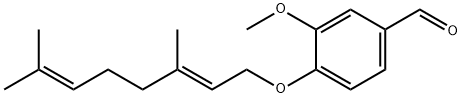 O-geranylvanillin Struktur