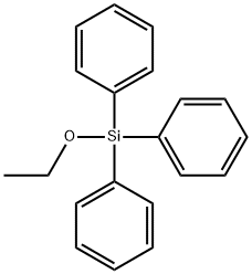 TRIPHENYLETHOXYSILANE Struktur