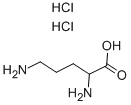 DL-ORNITHINE DIHYDROCHLORIDE Struktur