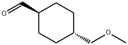 Cyclohexanecarboxaldehyde, 4-(methoxymethyl)-, trans- (9CI) Struktur