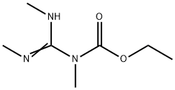 Carbamic  acid,  methyl[(methylamino)(methylimino)methyl]-,  ethyl  ester  (9CI) Struktur