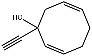 2,6-Cyclooctadien-1-ol, 1-ethynyl- (9CI) Struktur