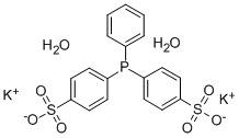 BIS(P-SULFONATOPHENYL)PHENYLPHOSPHINE DIHYDRATE DIPOTASSIUM SALT Struktur